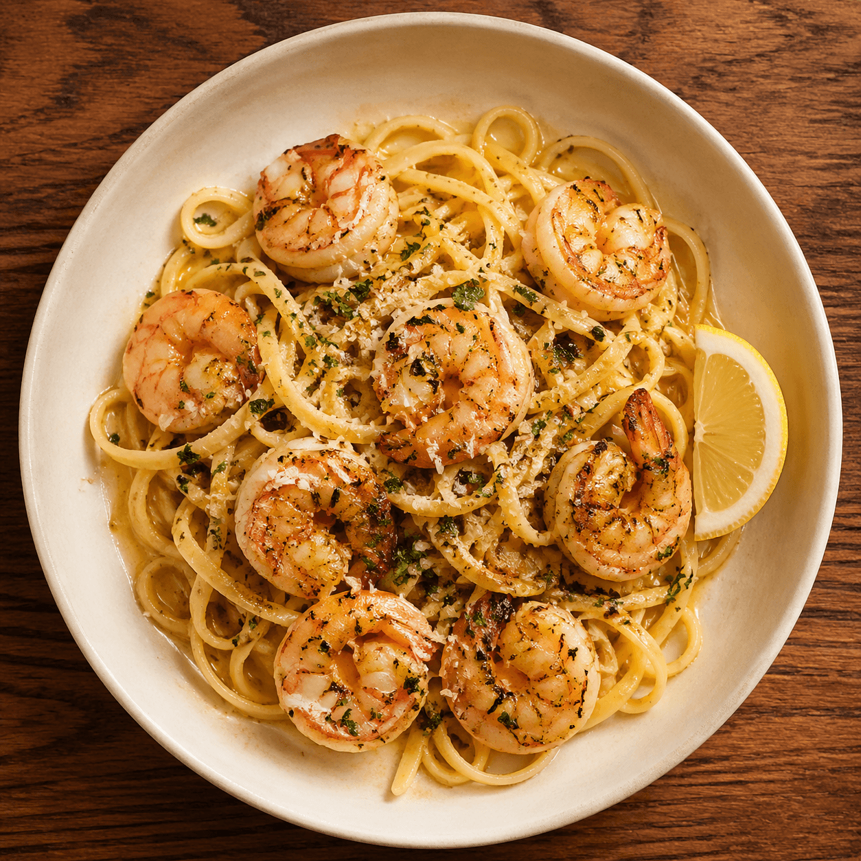 Ethan's plated dish after