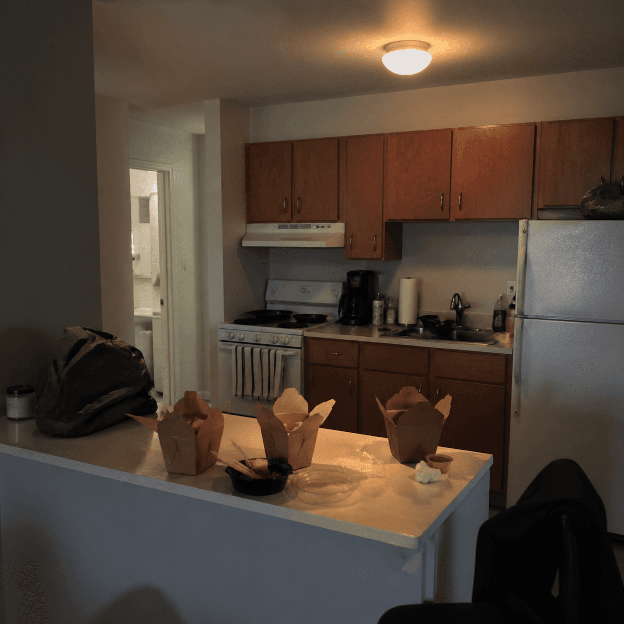 Ethan's fridge before